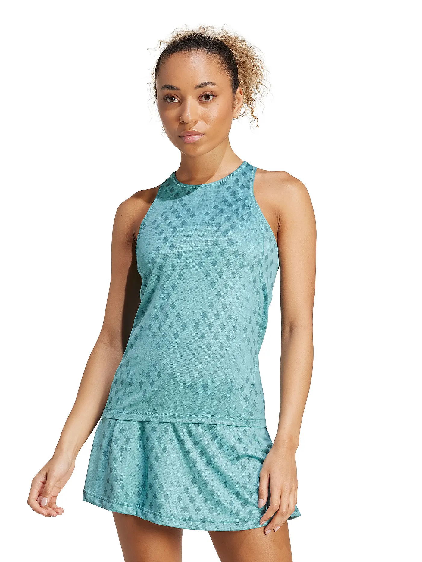 ADIDAS | Damen Tennistank Club Climacool Grafik | 